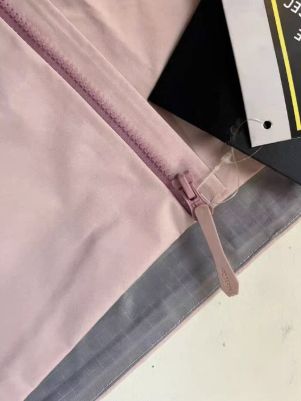 Arc'teryx Beta Collection Pink Hooded Hardshell Jacket, Size S. - Picture 6 of 6